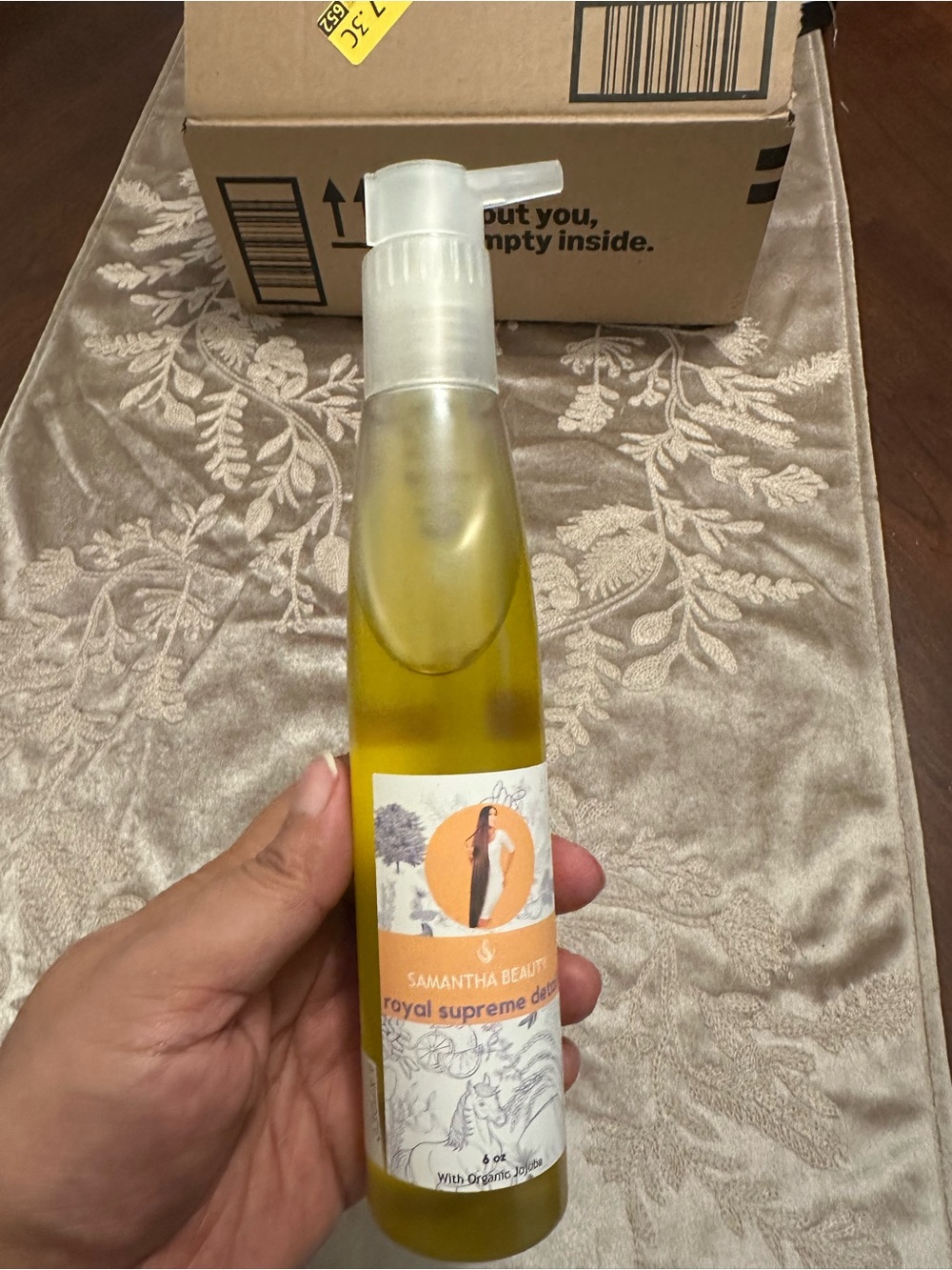 Samantha Beauty Royal Supreme Oil - Yellow Bottle